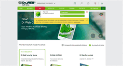 Desktop Screenshot of drweb.com