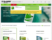 Tablet Screenshot of drweb.com