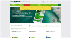 Desktop Screenshot of drweb.fr