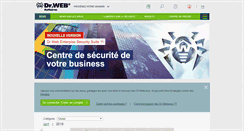 Desktop Screenshot of news.drweb.fr